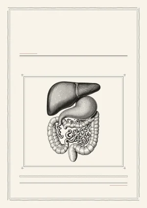 Cover of The Complete Fasting Reference: an engraved anatomical plate set in a ruled panel on cream, inside a hand-cut double frame.